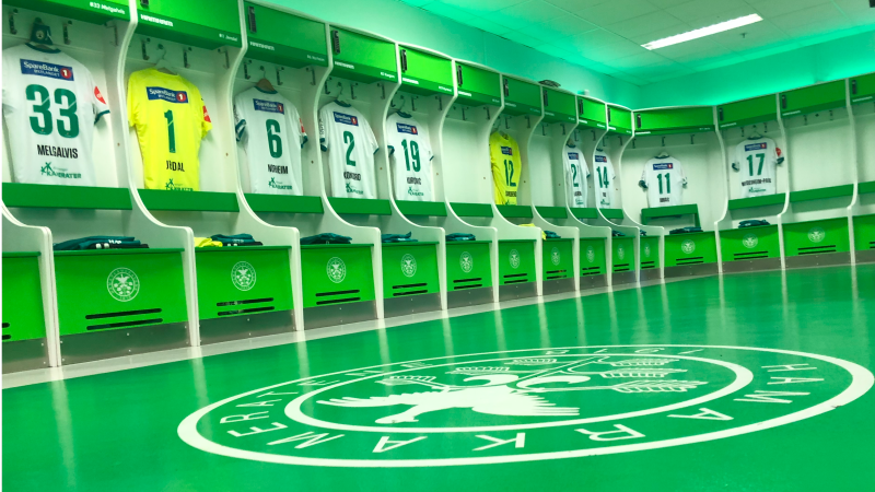 Garderoben klar til kamp