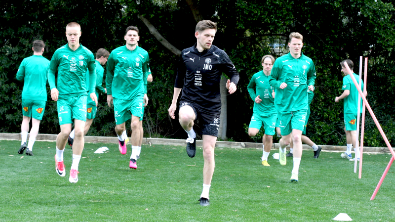 Jacob Mollatt styrer mye av det fysiske på feltet.