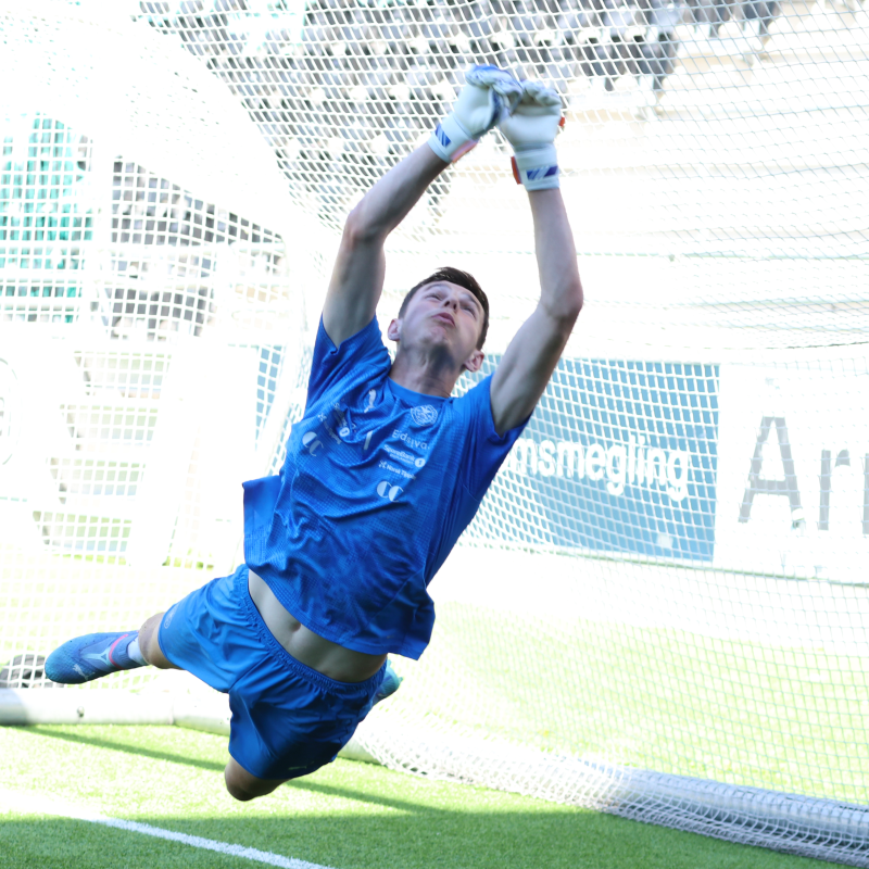 Simon Rusen i aksjon under ei økt med Samba