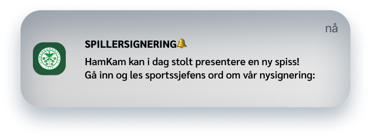 Push-varsler på siste nytt