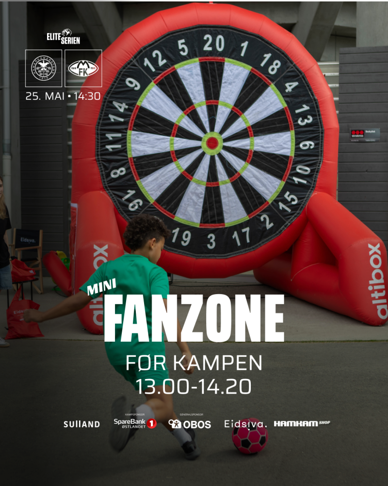 Mini FanZone før kampen
