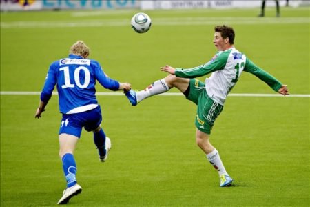 En ung kirkevold i aksjon mot Sandefjord i 2011