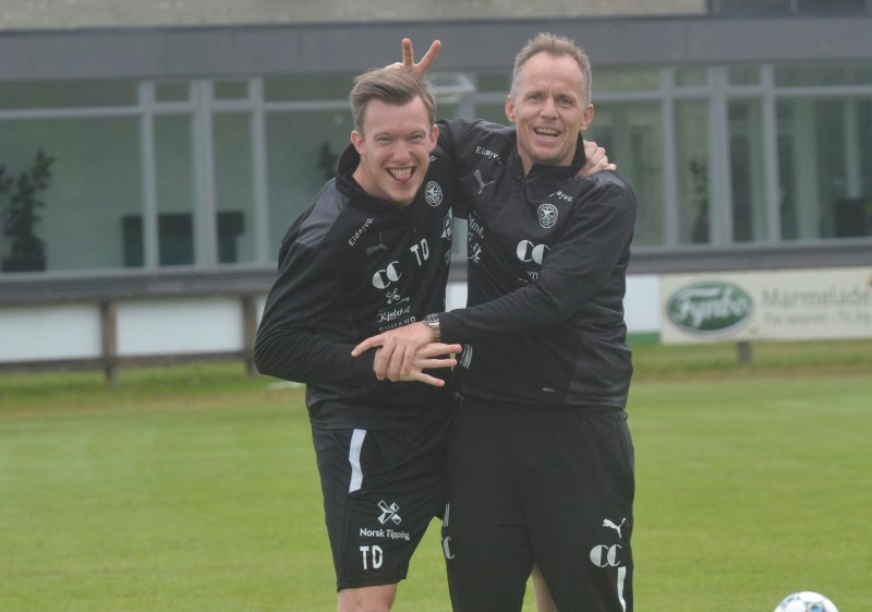 God stemning på treningsleir