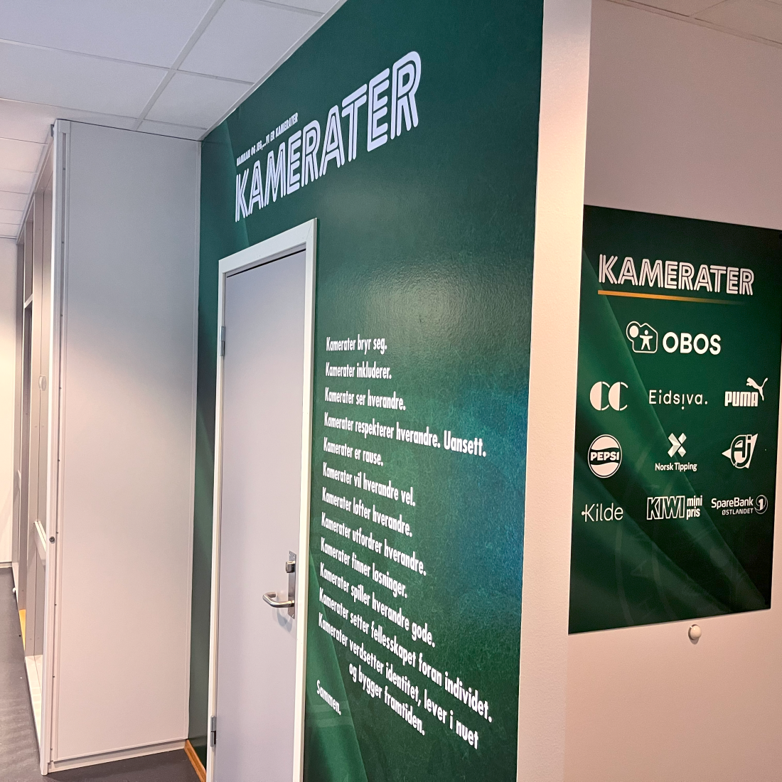 Dette møter deg utenfor de nye kontorene