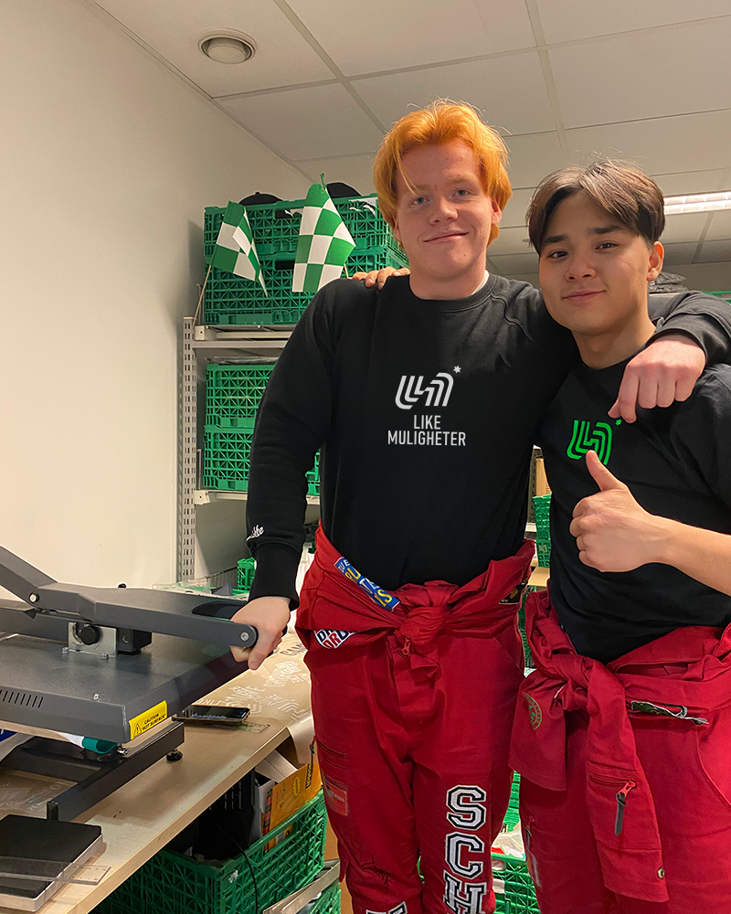 Godt fornøyde med utført arbeid