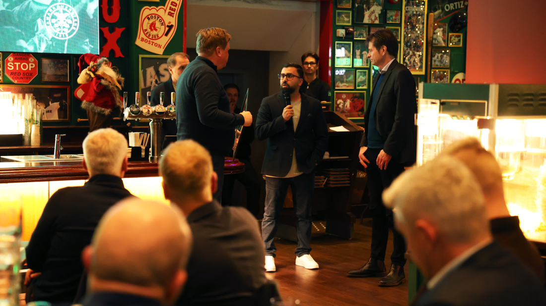 Årets Aktiveringspartner: OBOS (Erlend Kvaløy (t.v), Mehran Amundsen-Ansari og Dag Byrøygard