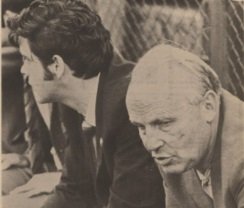 Kristian "Kakken" Finborud (til høyre) og Terje Kristiansen.