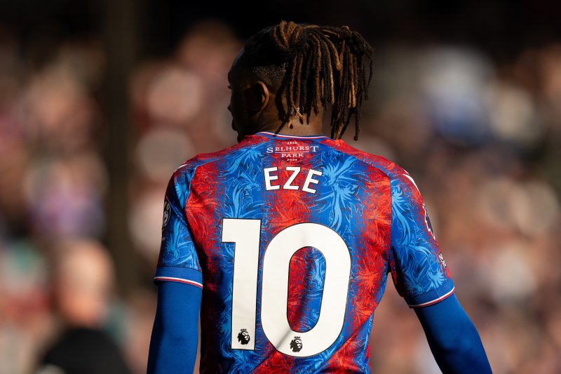 Den engelske landslagsspilleren Eberechi Eze er med mot HamKam. Foto: Sebastian Frej/CPFC