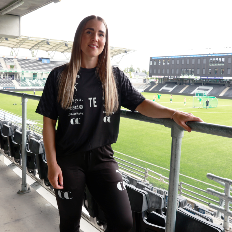 Tina Engan blir å se på Briskeby fremover
